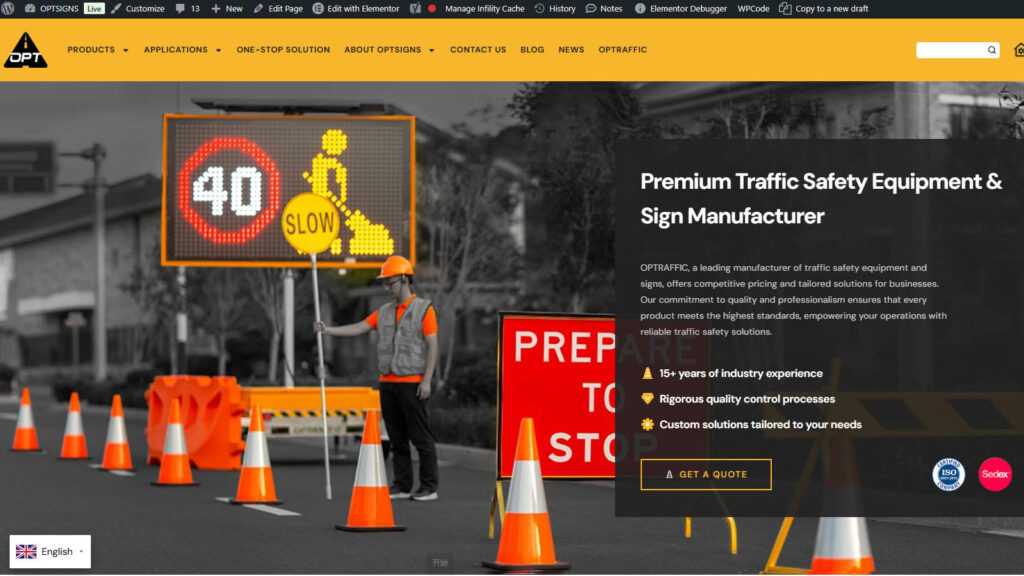 OPTSIGNS | Top 10 China Traffic Sign Manufacturers in 2026 OPTSIGNS | Top 10 China Traffic Sign Manufacturers in 2026